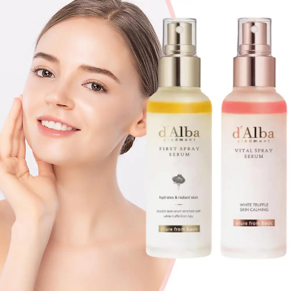 D'Alba White Truffle Spray Antioxidant Hyaluronic Acid And Mineral-rich Ingredients Moisturize Brightens Reducing Dullness