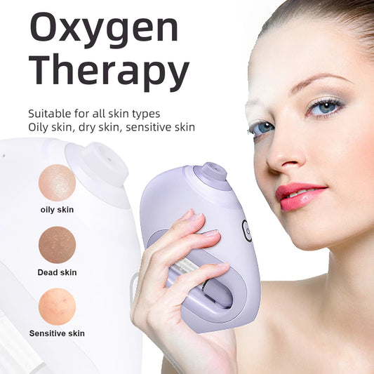 Nano Facial Sprayer Water Steamer Oxygen Injection Moisturizing Machine Handheld Spray Face Steamer Mist Skin Care Beauty