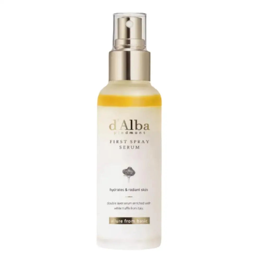 D'Alba White Truffle Spray Antioxidant Hyaluronic Acid And Mineral-rich Ingredients Moisturize Brightens Reducing Dullness