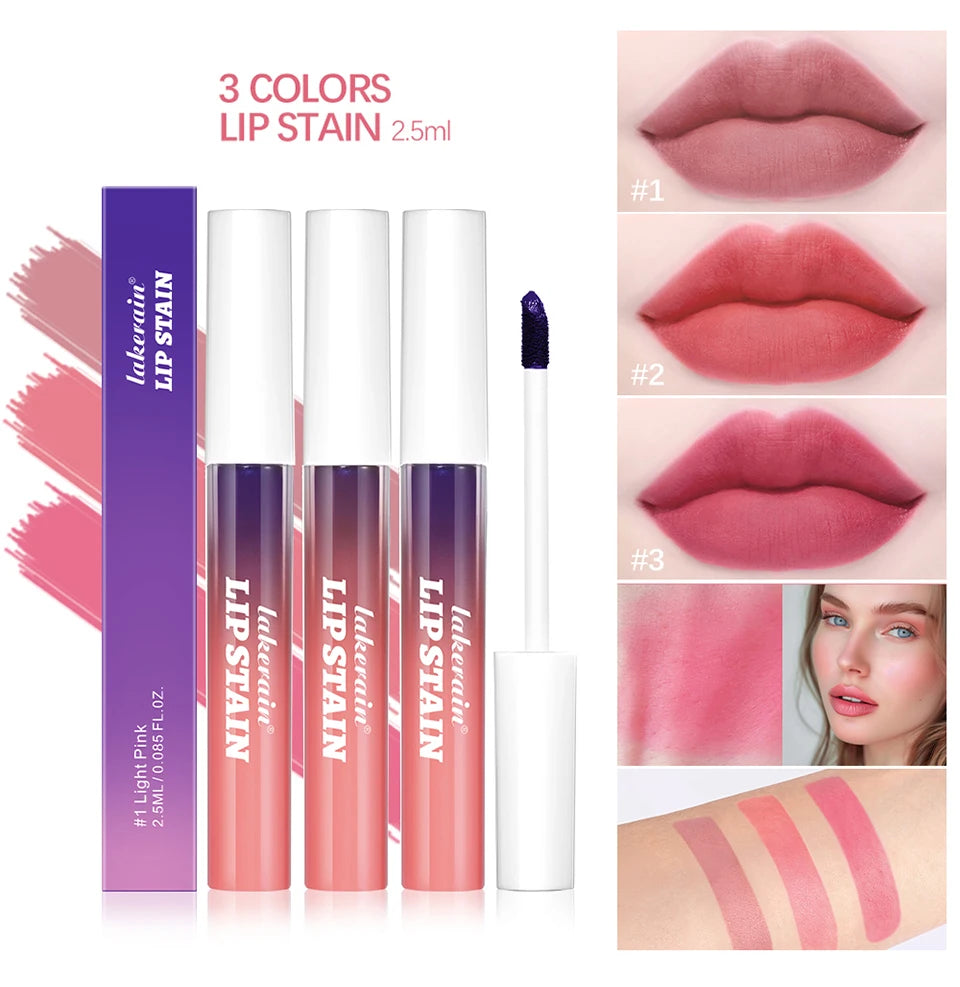 Blading Lip Stain Peel Off Masque Long Lasting Waterproof and Transfer Proof Nude Lip Tint Matte Finish Peel Off Lip Stain