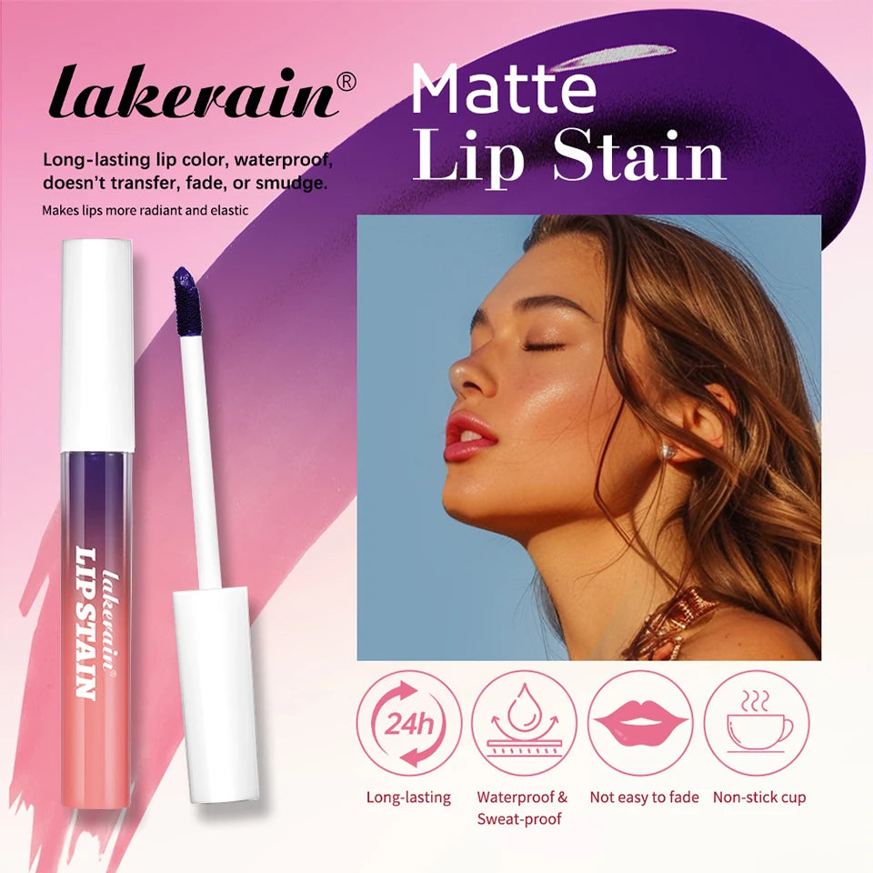 Blading Lip Stain Peel Off Masque Long Lasting Waterproof and Transfer Proof Nude Lip Tint Matte Finish Peel Off Lip Stain