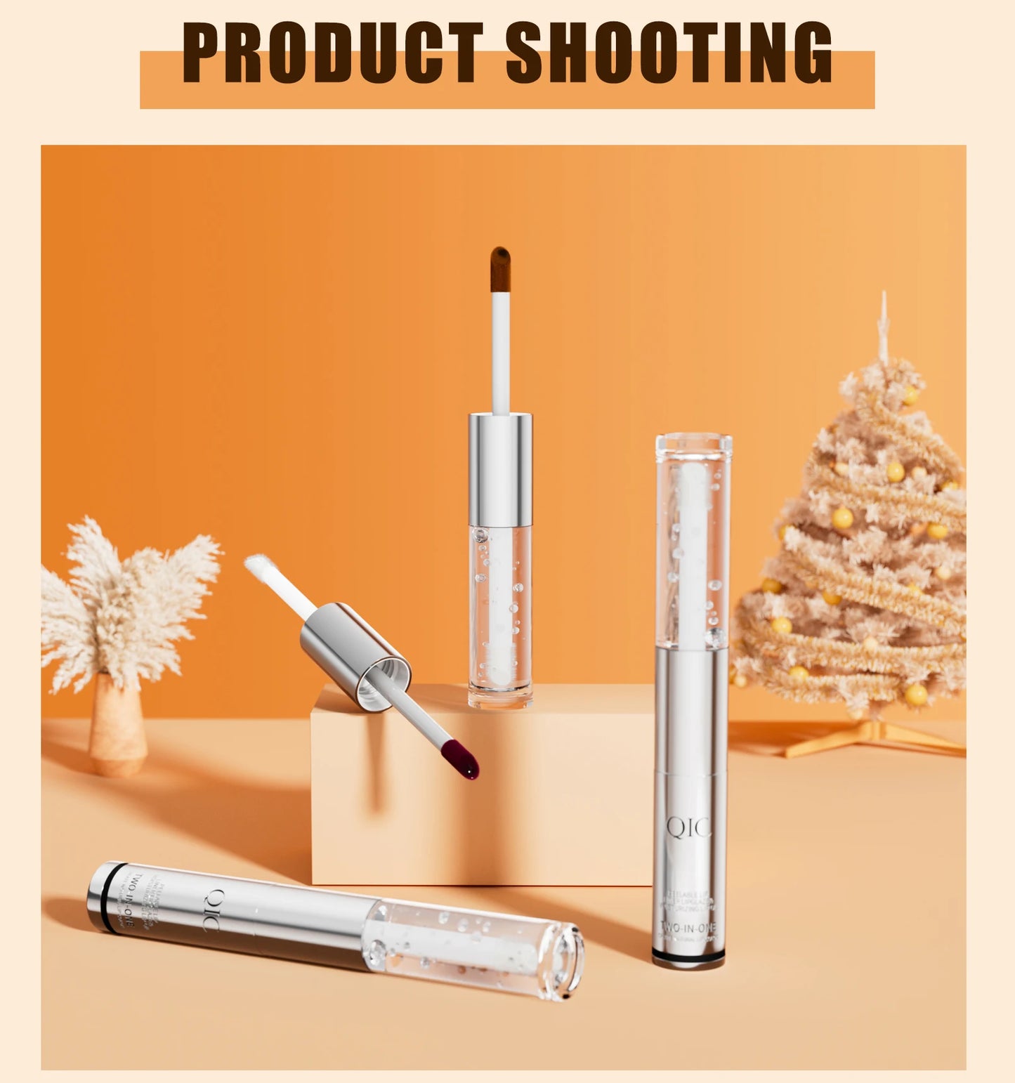 QIC Waterproof Lip Liner Peel Off Tattoo Lipgloss Long Lasting Matte Lip Tint Brown Contour Tear-off Lips Stain Cosmetic